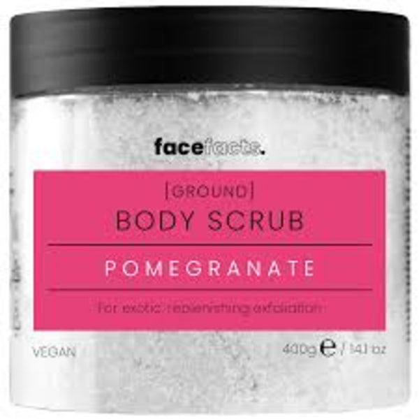Face Facts Ground Rhubarb Rose Body Scrub