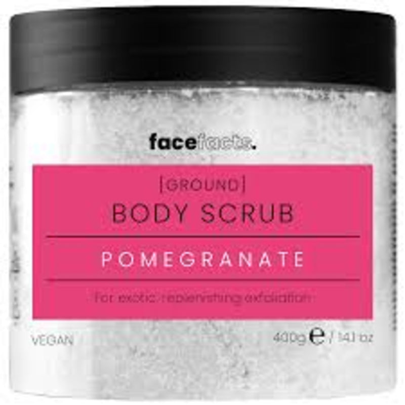 Face Facts Ground Rhubarb Rose Body Scrub