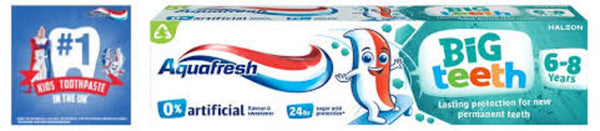 Aquafresh Big Teeth Toothpaste