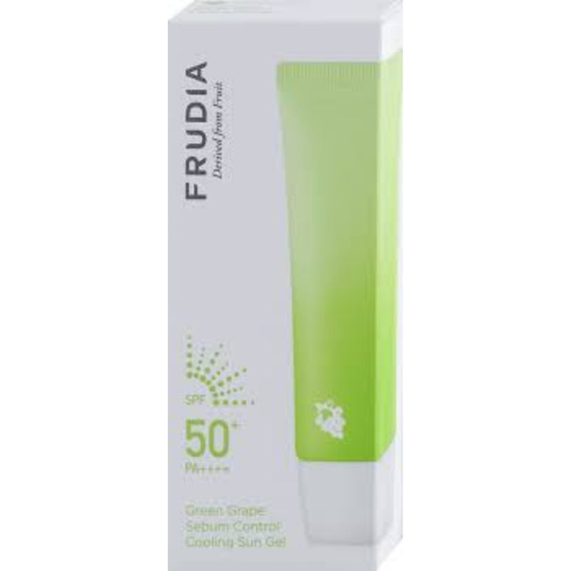 Frudia Green Grape Sebum Control Cooling Sun Gel.