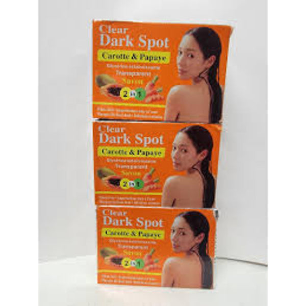 Dark Spot Carotte &amp; Papaya 2‑in‑1 Soap