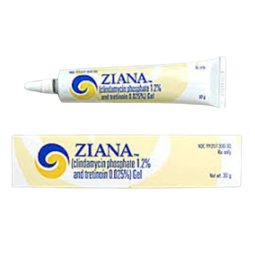 ziana clindamycin phosphate 1.2 and tretinoin 0.025 gel