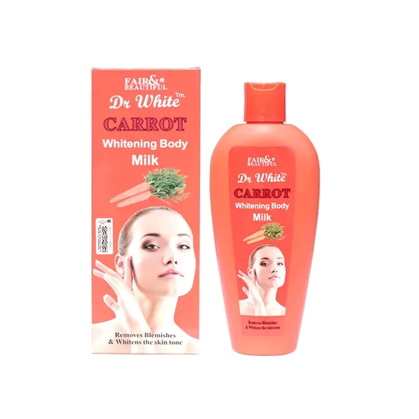 Dr White Body Lightening Lotion - Carrotte Extract - 500ml