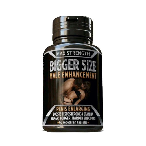 Max Strength Bigger Size Penis Enhancement 60 Capsules