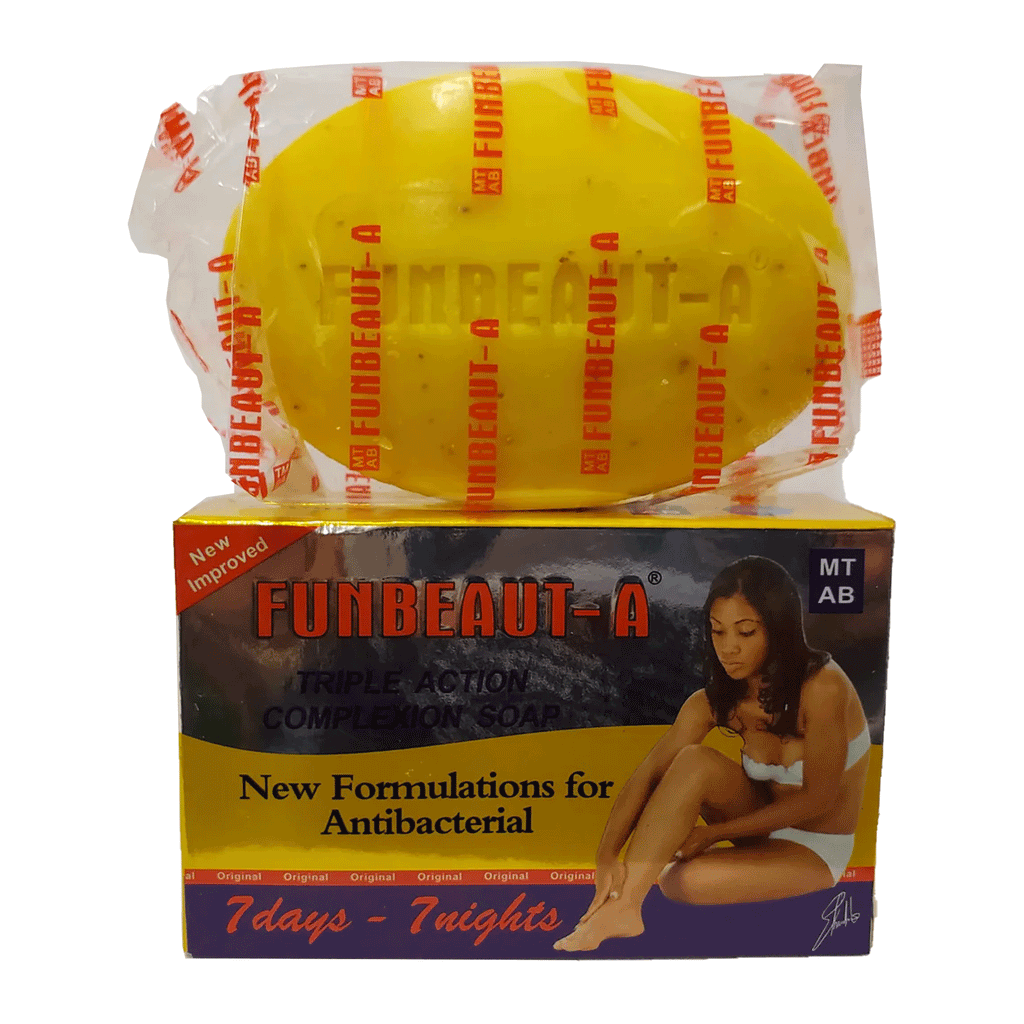 FUNBEAUT A TRIPLE ACTION COMPLEXION SOAP 80G