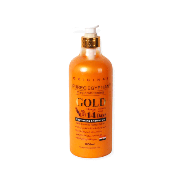 Purec Egyptian Magic Whiten Gold Lightening Shower Gel 1000ml