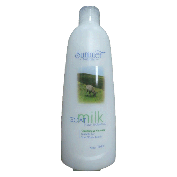 Summer Naturale Goat Milk Body Shampoo 1000ml