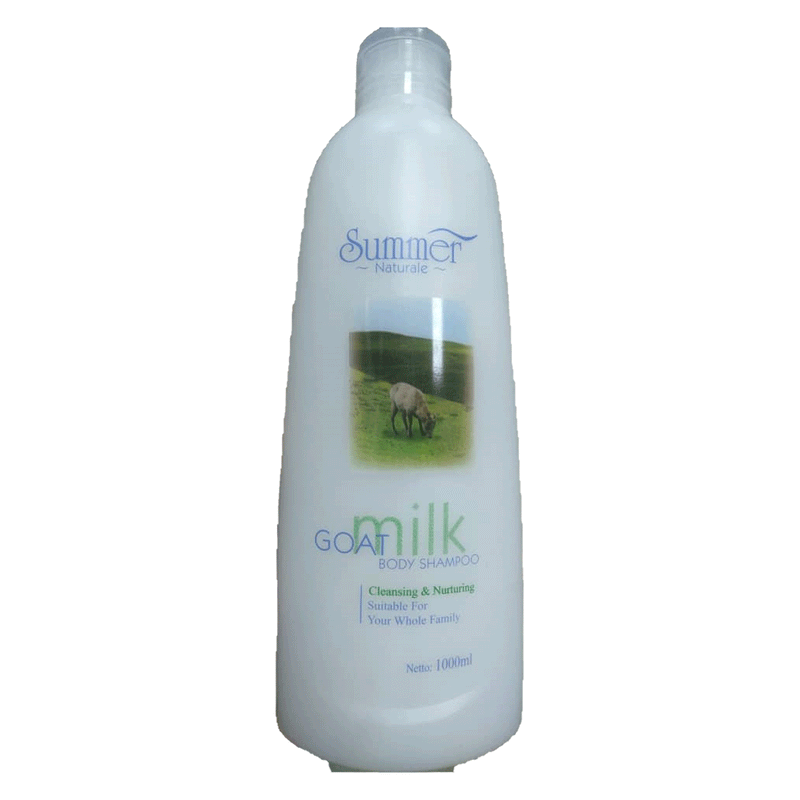 Summer Naturale Goat Milk Body Shampoo 1000ml