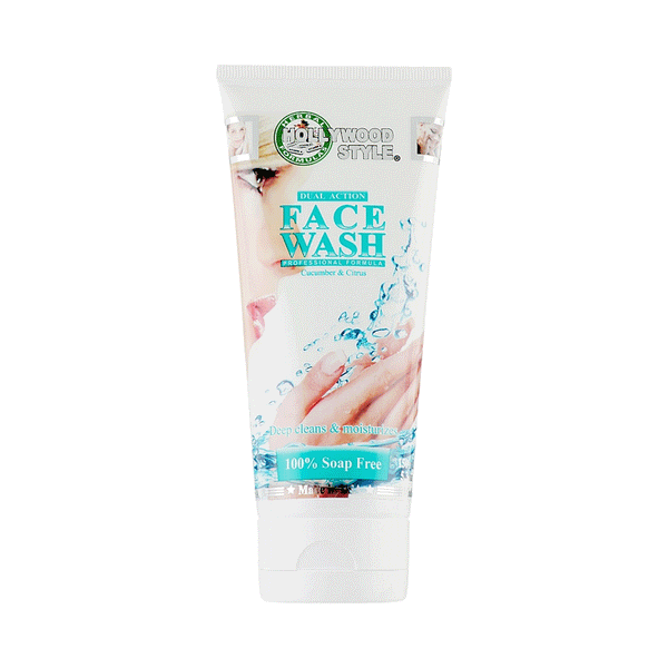 HOLLYWOOD STYLE FACE WASH DUAL ACTION 150ML