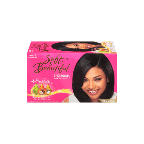 Soft & Beautiful Relaxer System Kit
