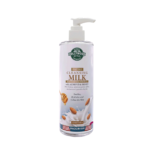 Hollywood Style Facial Cleansing Milk 8Oz