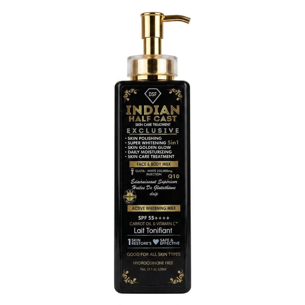 Indian Half Cast Exclusive Face & Body Milk