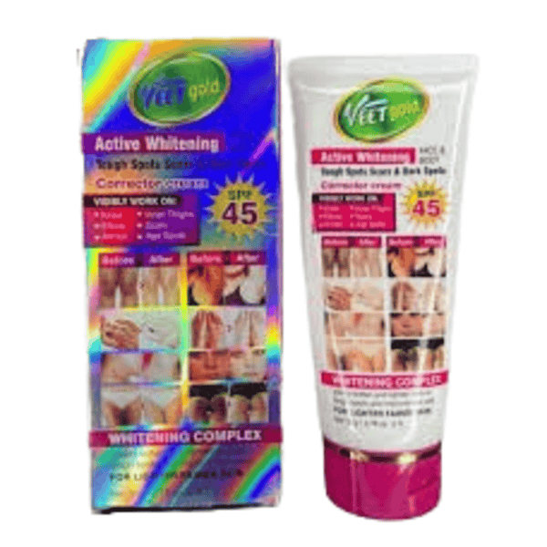 VEETGOLD Active Whitening Face &amp; Body Corrector Cream