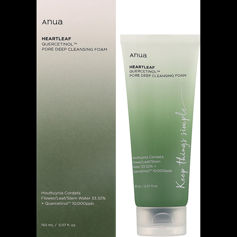 Anua Heartleaf Quercetinol Pore Deep Cleansing Foam