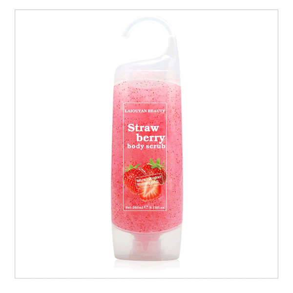 Laiou Yan Beauty Strawberry Body Wash Scrub