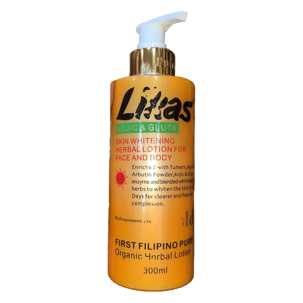 Likas Kojic And Gluta Skin Whitening Herbal Gold Lotion