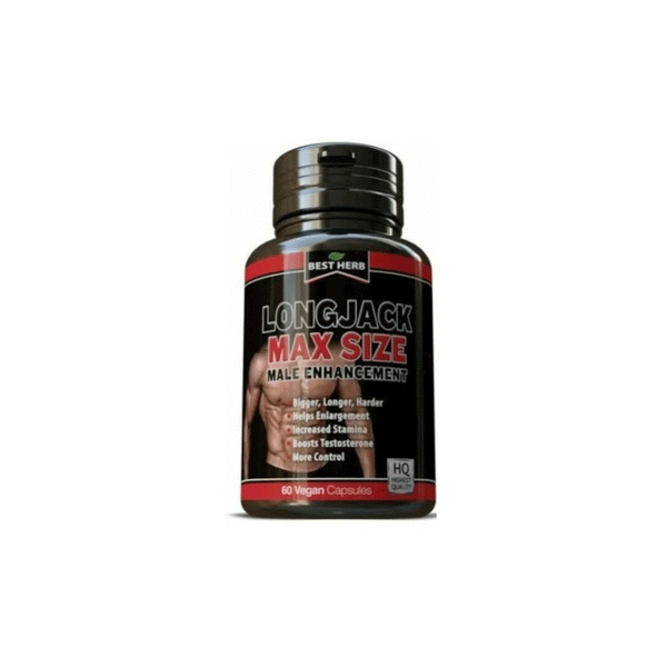 Long Jack Max Size Male Enhancement 60 Capsules