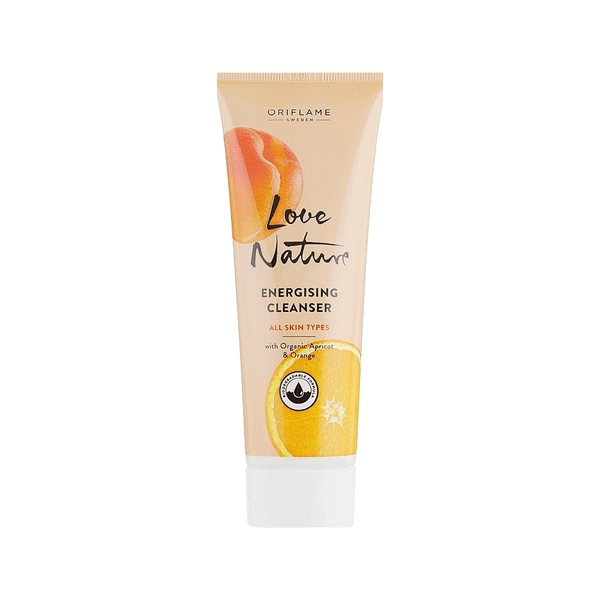 Love Nature Energising Cleanser with Organic Apricot & Orange