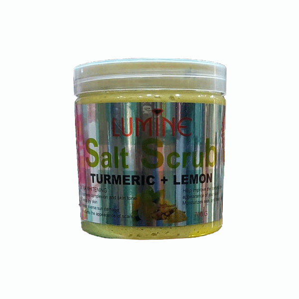 Lumine Turmeric & Lemon Exfoliating Salt Scrub 700g