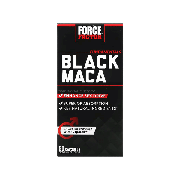 Force Factor Black Maca 60 Capsules