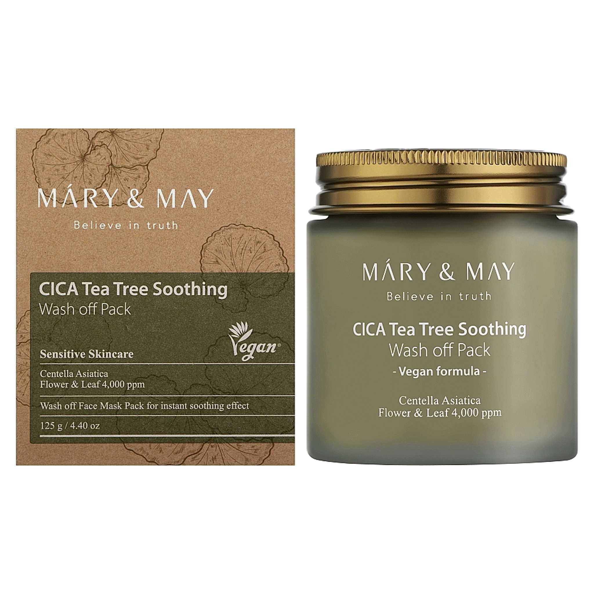 Mary & May Cica Tea Tree Soothing Wash Off Pack – Coccibeauty