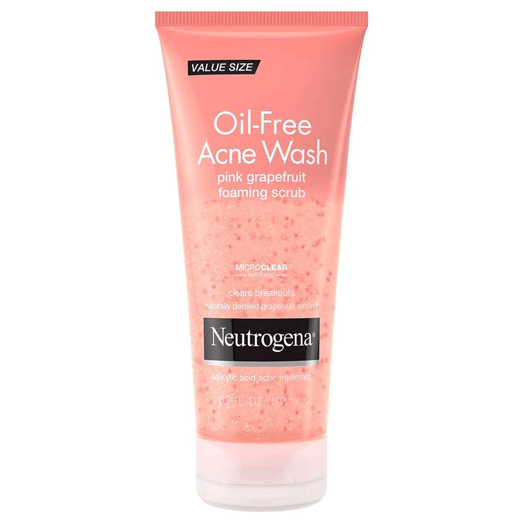 Neutrogena Pink Grape Oil-free Acne Wash Foaming Scrub
