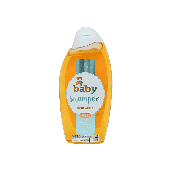 Q7Paris Baby Shampoo with conditioning agents and Vitamin B5 – 400ml