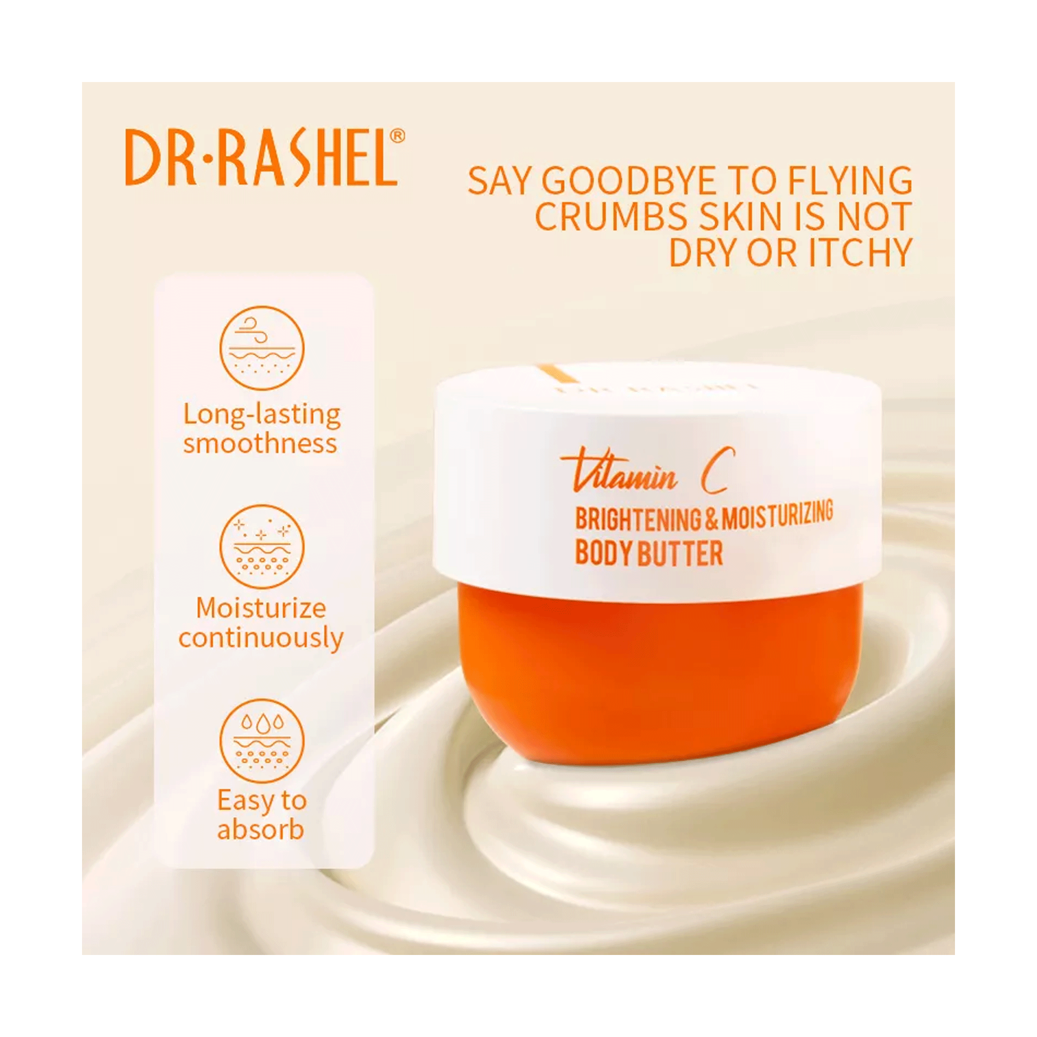 Dr. Rashel Vitamin C Brightening & Moisturizing Body Butter Coccibeauty