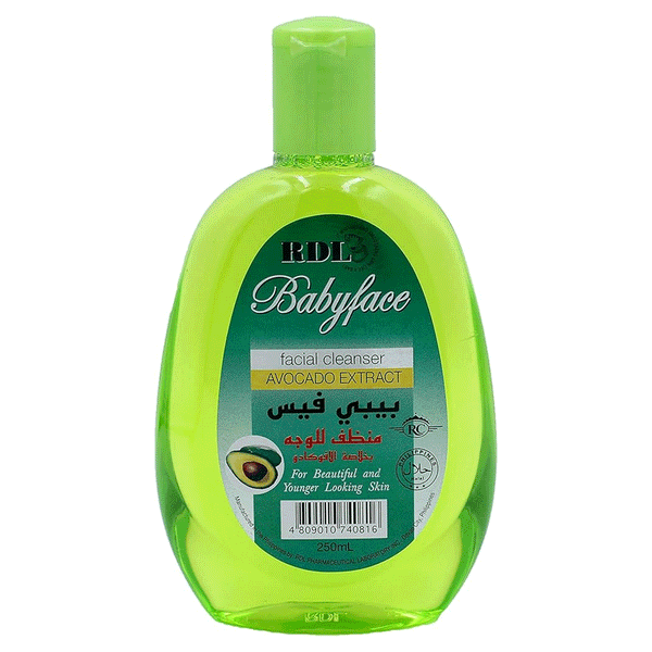 Rdl Babyface Facial Cleanser Avocado Extract 250ml
