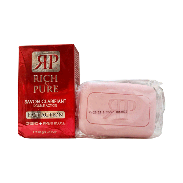 Rich & Pure Clarifying Soap With Ginseng + Red Pepper - 190g