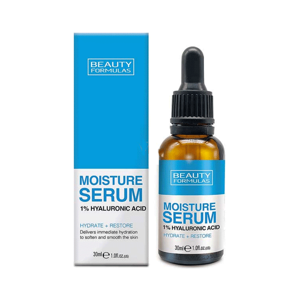 Beauty Formulas Moisture Serum with Hyaluronic Acid 30ml