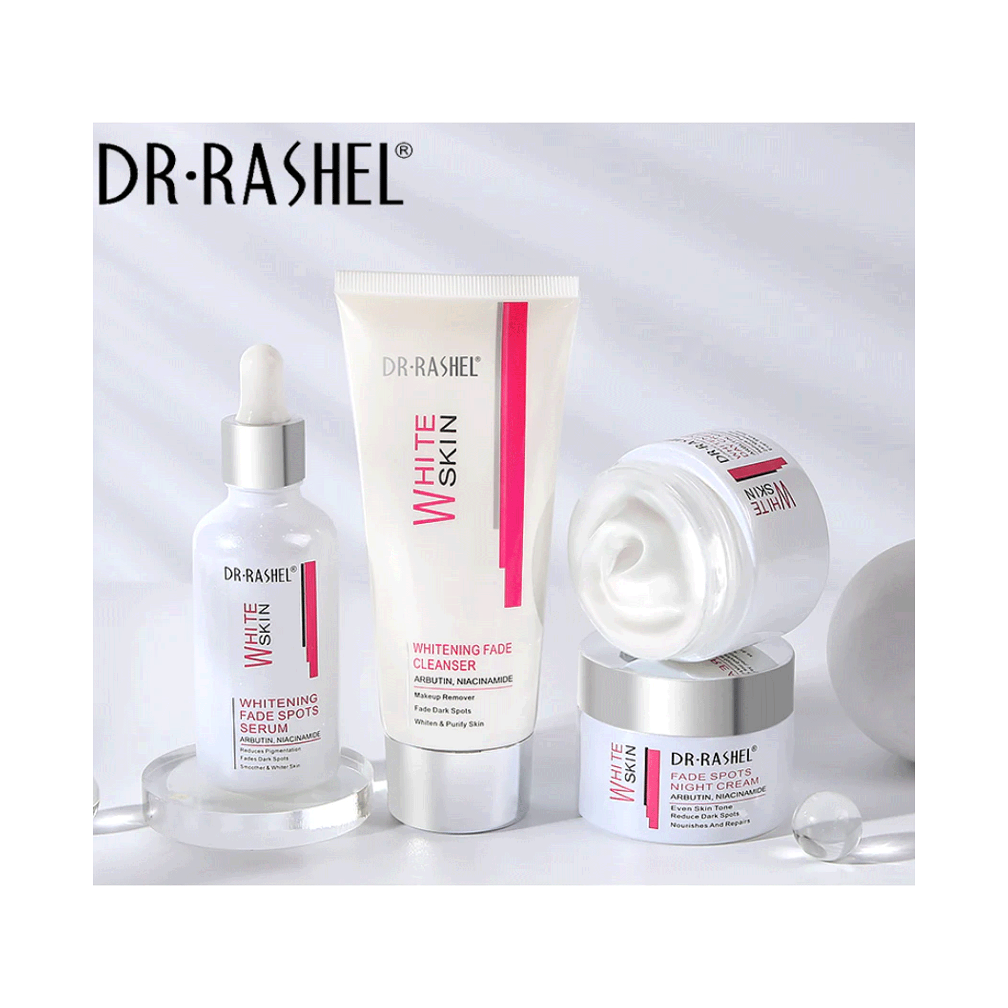 BUY Dr. Rashel White Skin Whitening Fade Spots 4 Piece Set - Online ...