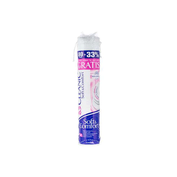 Cleanic Soft & Comfort Cotton Pads 133