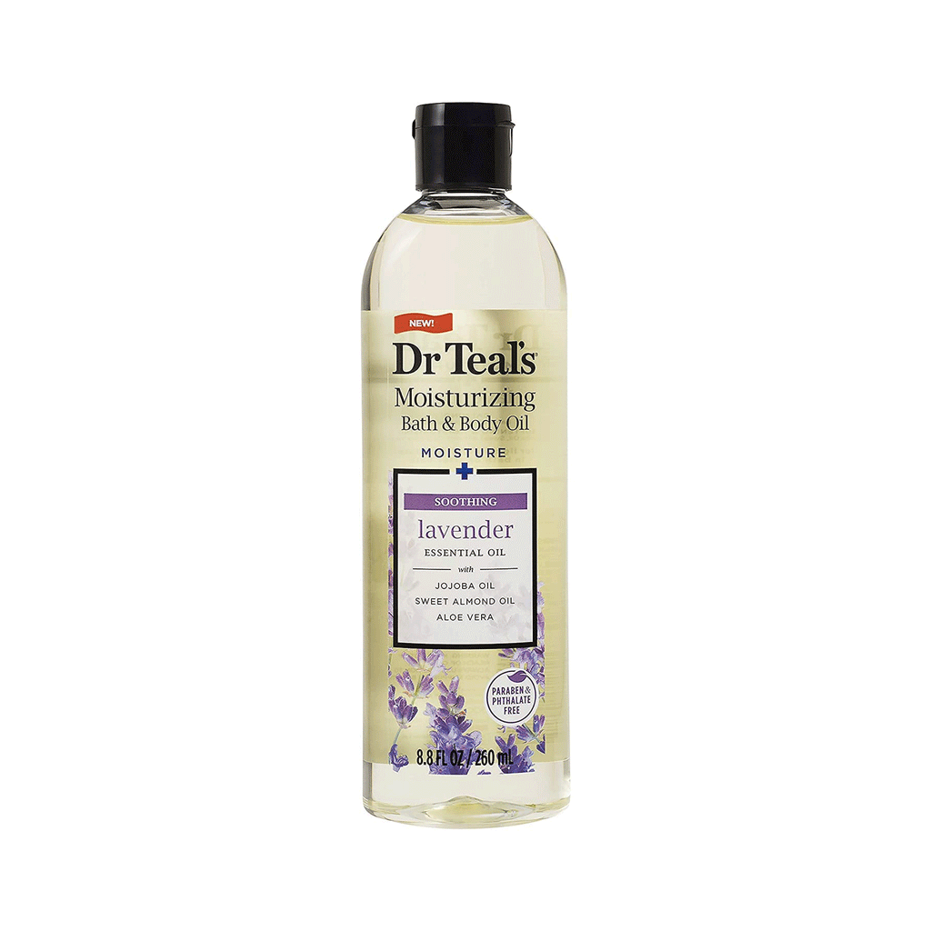 Dr Teal's Soothing with Lavender Body and Bath Oil, 8.8 fl oz