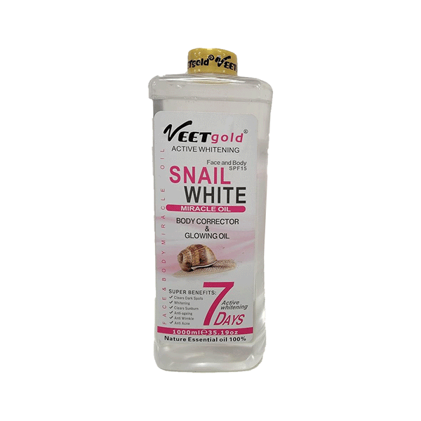 Veet Gold Snail White Miracle Correcting and Glowing Oil