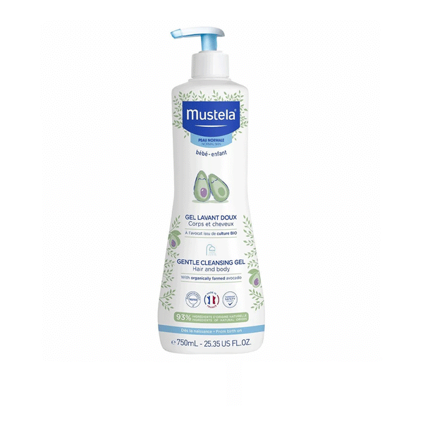 Mustela Baby Gentle Cleansing Gel Hair&Body 750ml