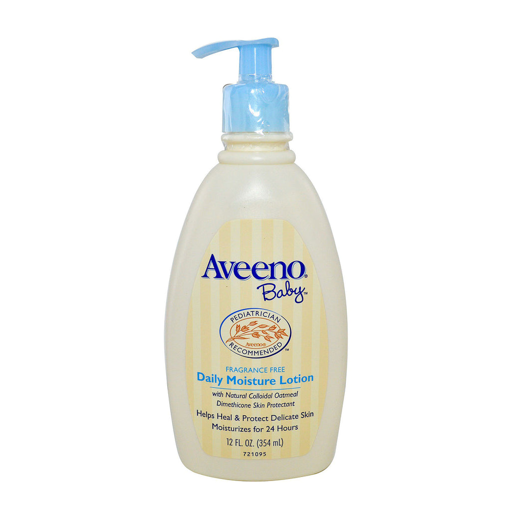 Aveeno Baby 24hrs Daily Moisture Lotion For Delicate Skin 532ml (Fragrance Free)