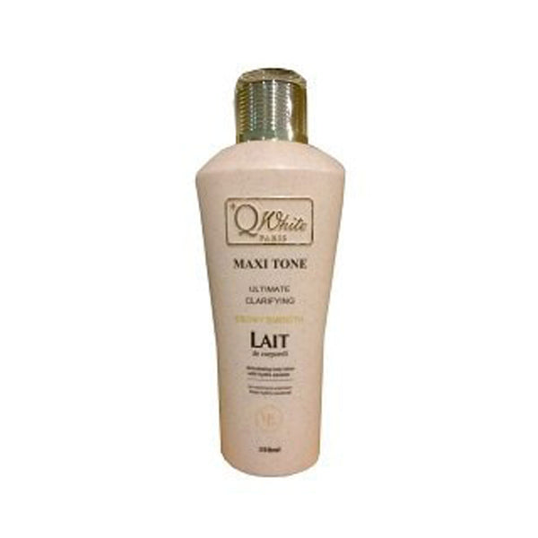 Q White Maxi Tone Dermofading Body Lotion - Ebony Smooth 350ml