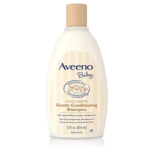 Aveeno Baby Gentle Conditioning Shampoo for Soft Hair 354ml