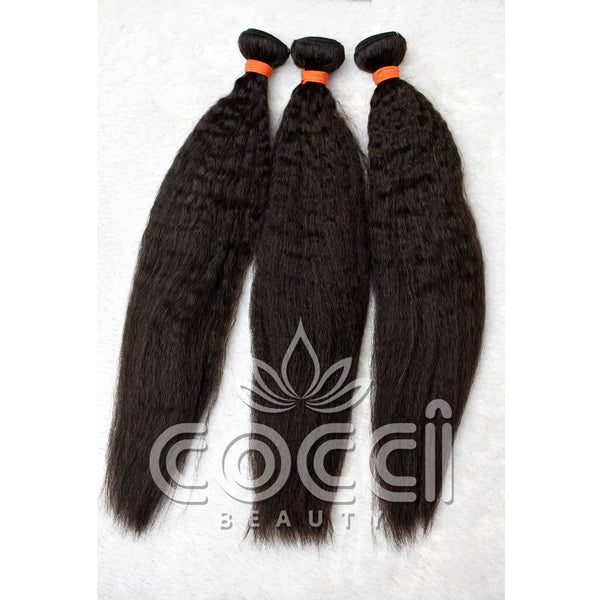 Kinky Straight Human Hair 20"