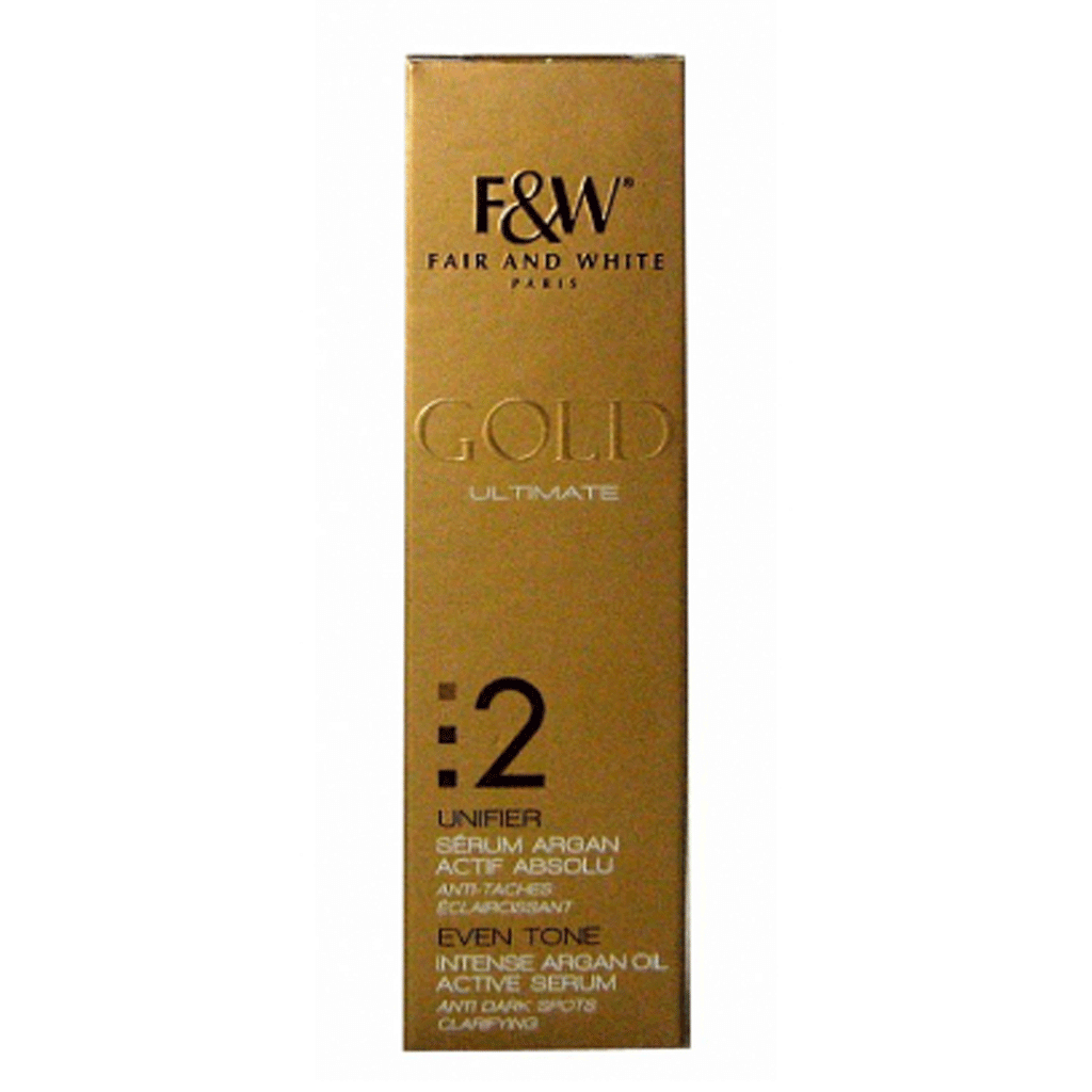 Fair and White 2: Gold Intense Argan Oil Active Serum 30ml/1fl.oz
