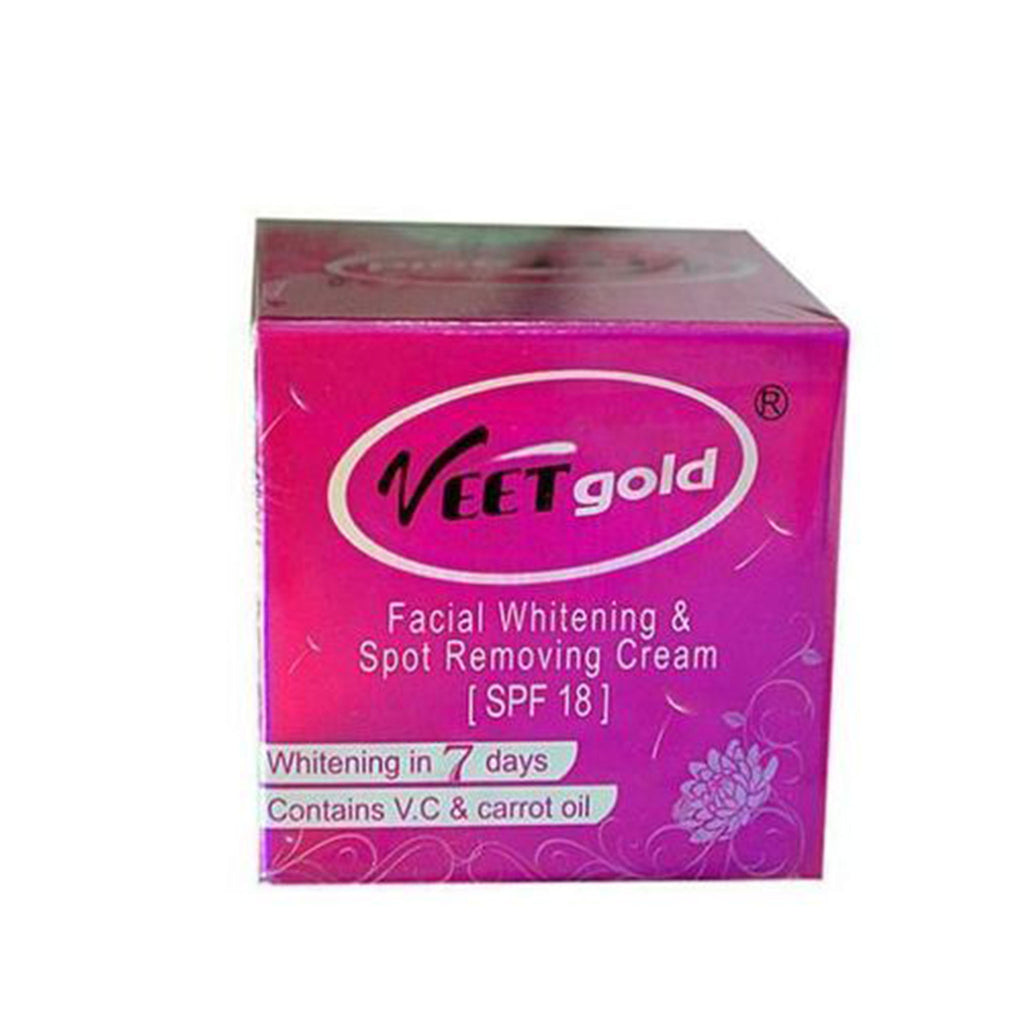 VEET GOLD Face Whitening/Dark Spot Removal Night Cream With Carrot Oil