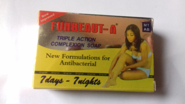 FUNBEAUT A TRIPLE ACTION COMPLEXION SOAP 80G