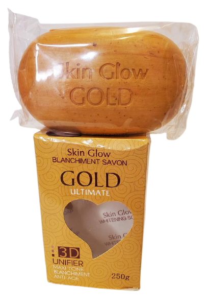 SKIN GLOWING WHITENING GOLD SOAP