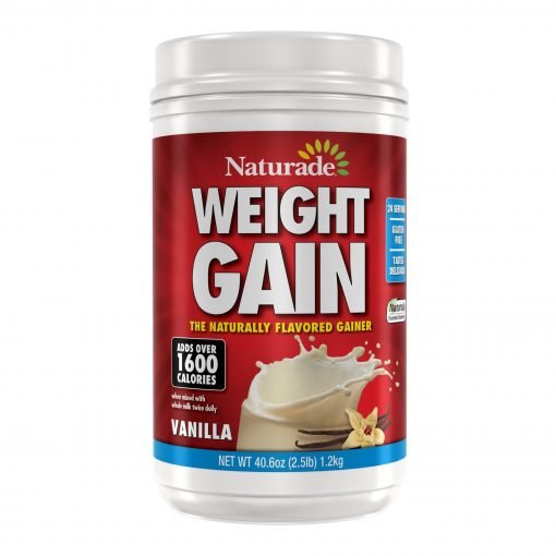 NATURADE WEIGHT GAIN VANILLA – 40.6 OZ