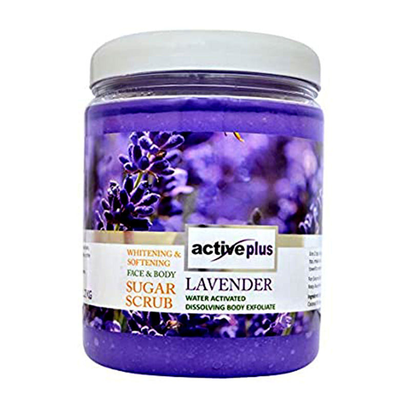 Active Plus Face & Body Sugar Scrub (Lavender)