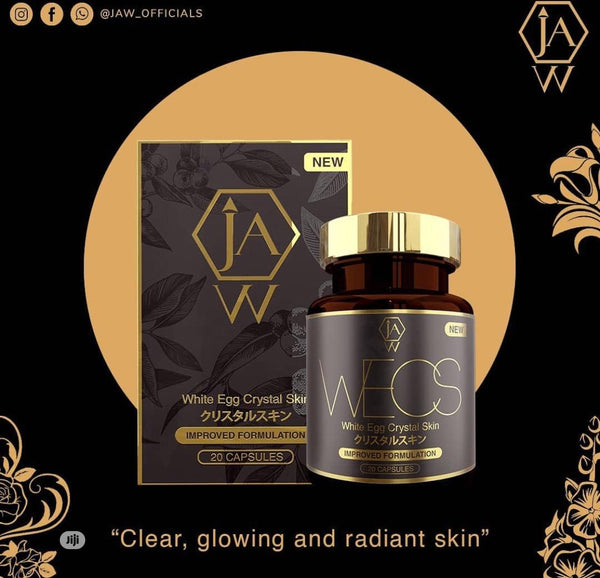 Jaw White Egg Crystal Skin 2.0 (Super Whitening Capsules)