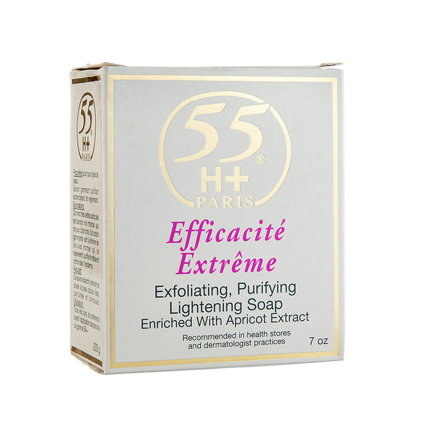 55H+ Efficacite Extreme Lightening Exfoliating Soap 7 oz