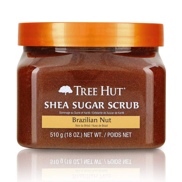 Tree Hut Shea Sugar Scrub Brazilian Nut, 18oz