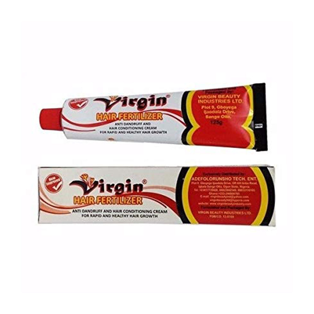 Virgin Hair Fertilizer Anti Dandruff And Hair Conditioning Cream For Rapid Hair Growth 125gm
